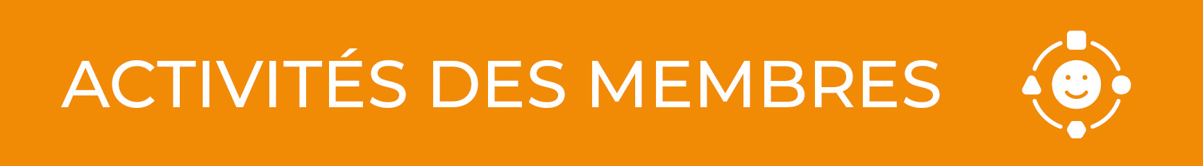 activités des membres