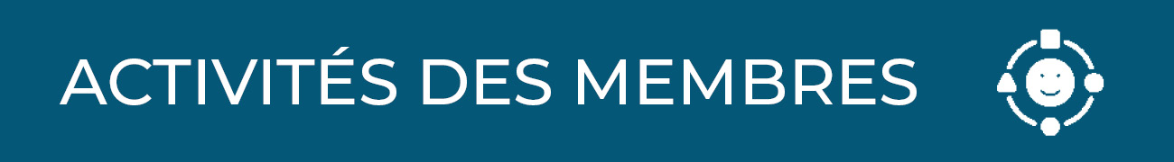 Activités des membres