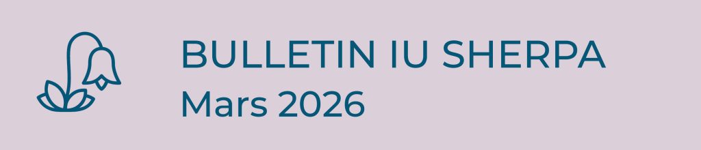 Bulletin IU SHERPA - mars 2026