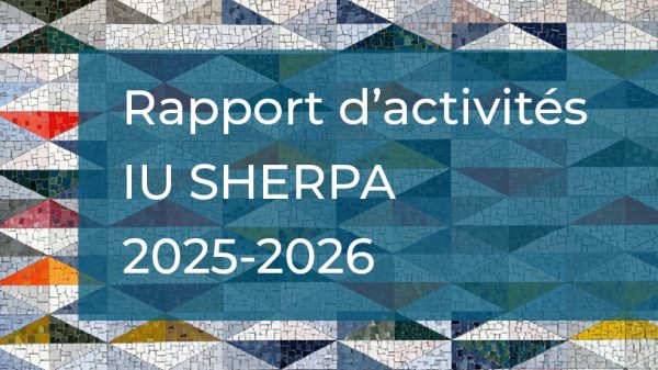 Rapport d’activités IU SHERPA 2025-2026